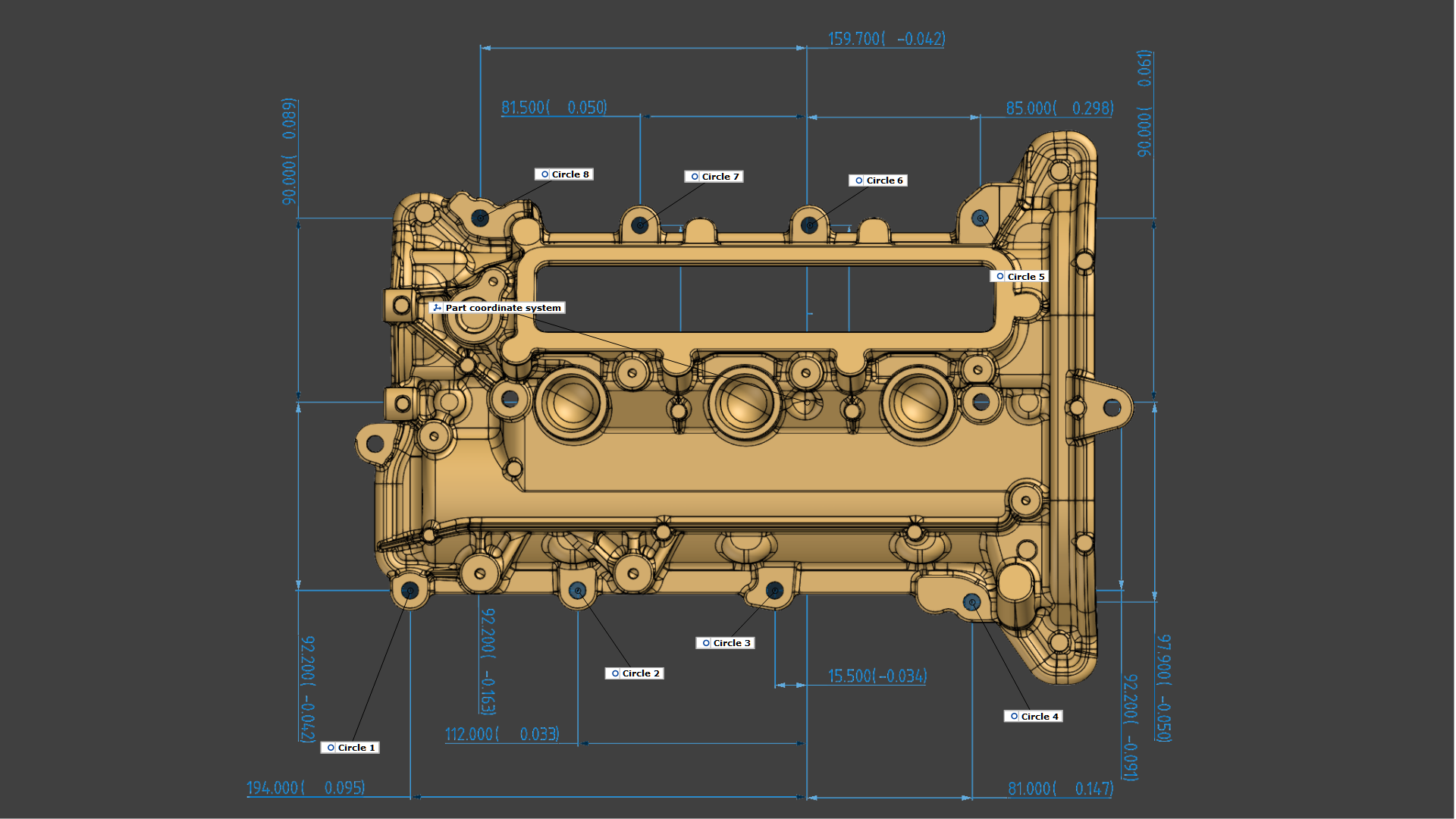 Imaginea modelului CAD