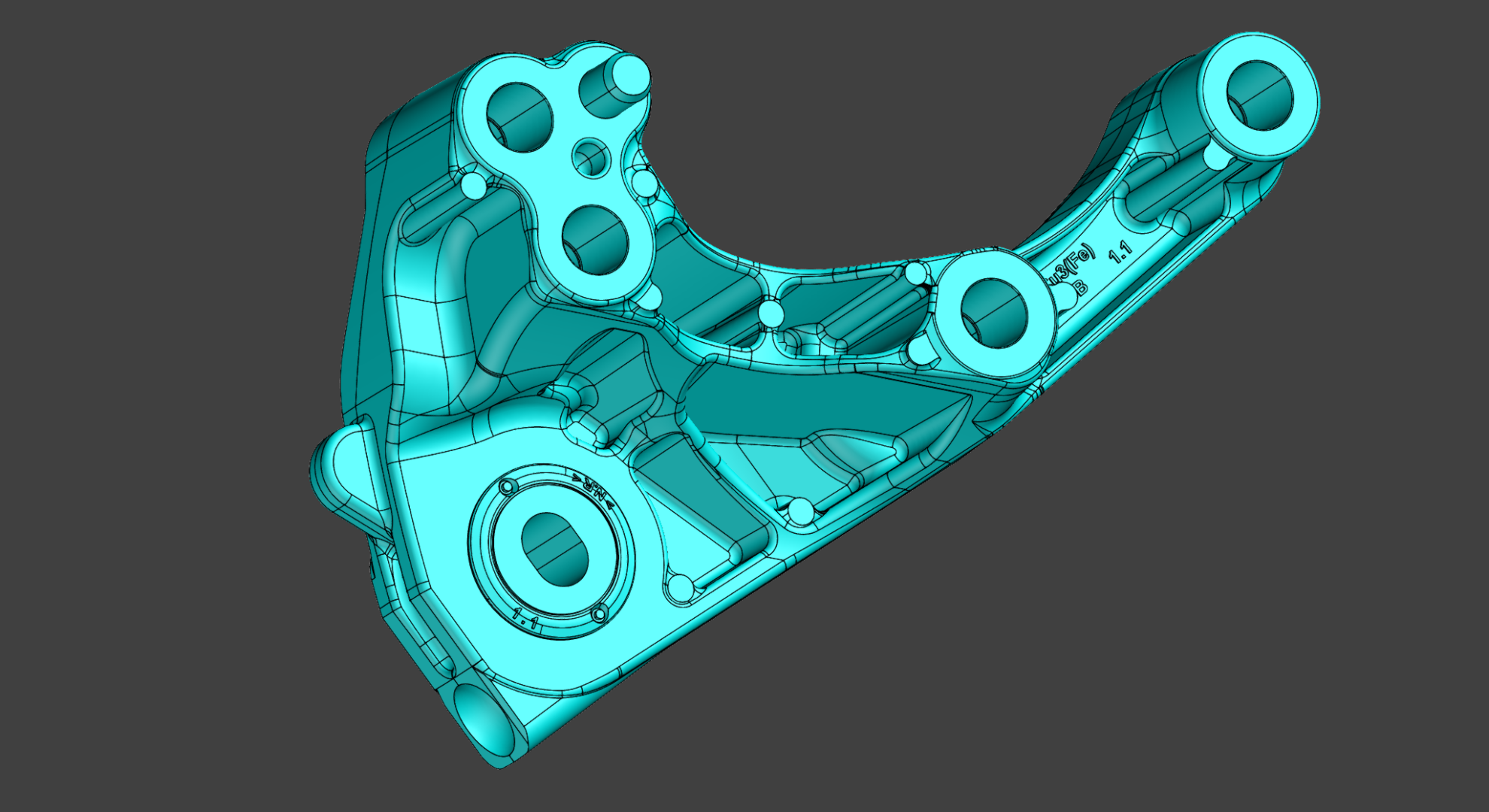 Imaginea modelului CAD