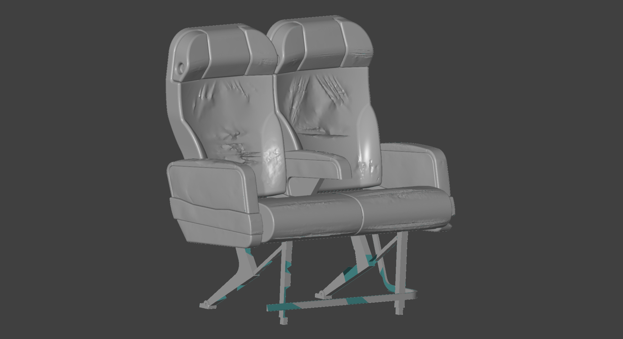 Imaginea modelului scanat (MESH)