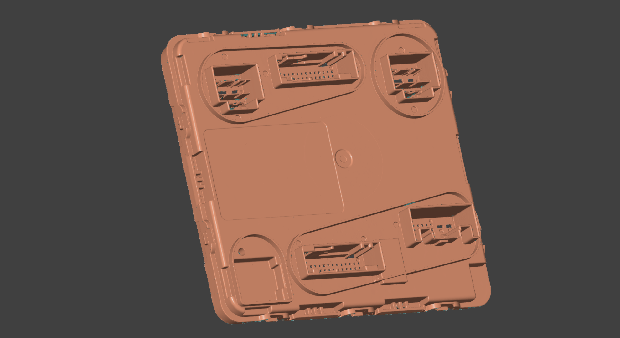 Imaginea modelului scanat (MESH)